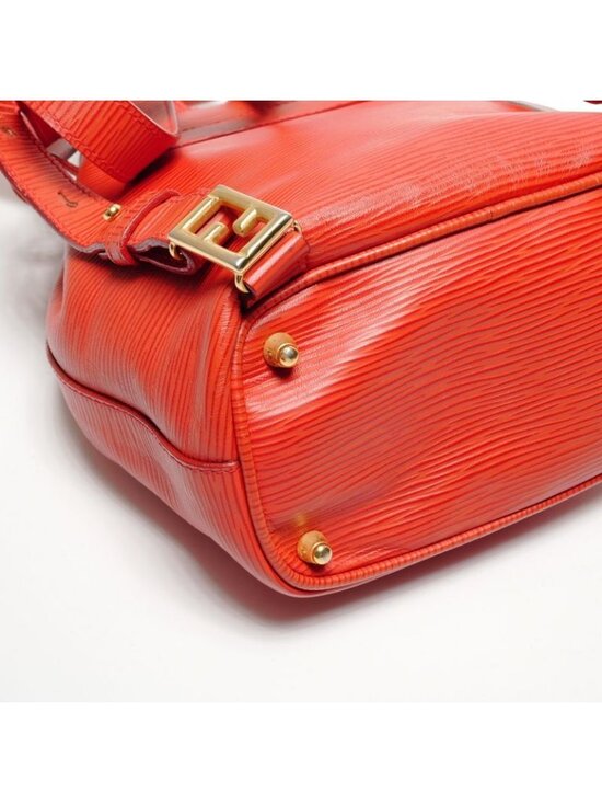 Fendi Backpack Logo Leather main image 7